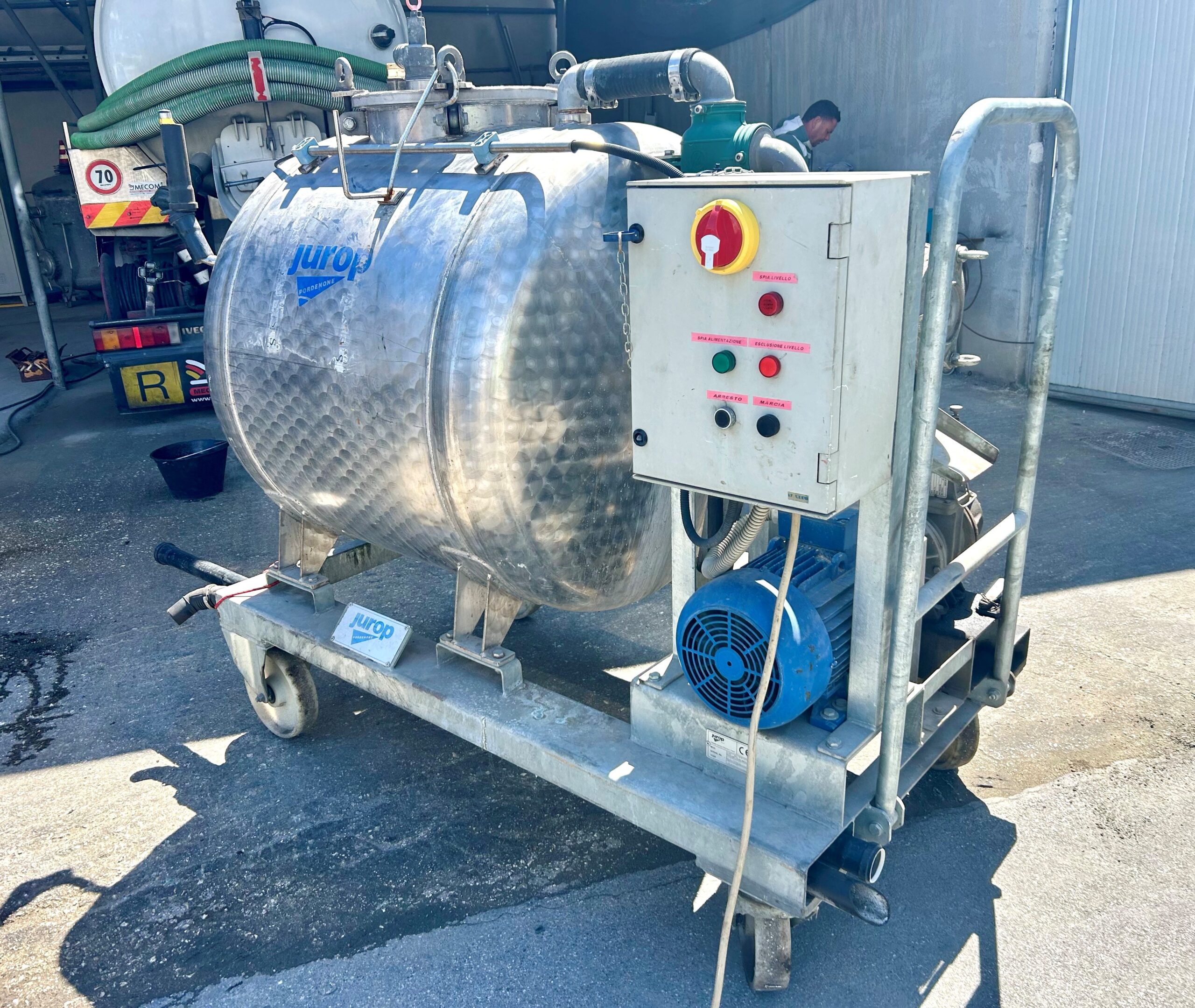 Cisterna jurop elettrico