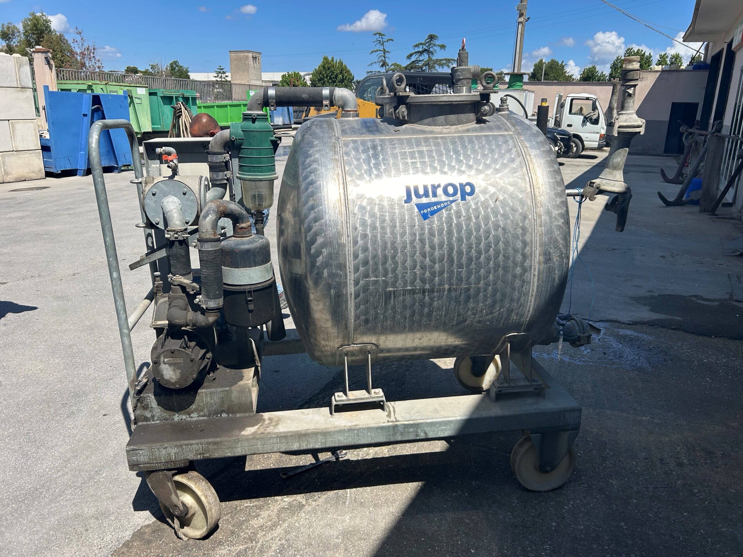 Cisterna jurop elettrico