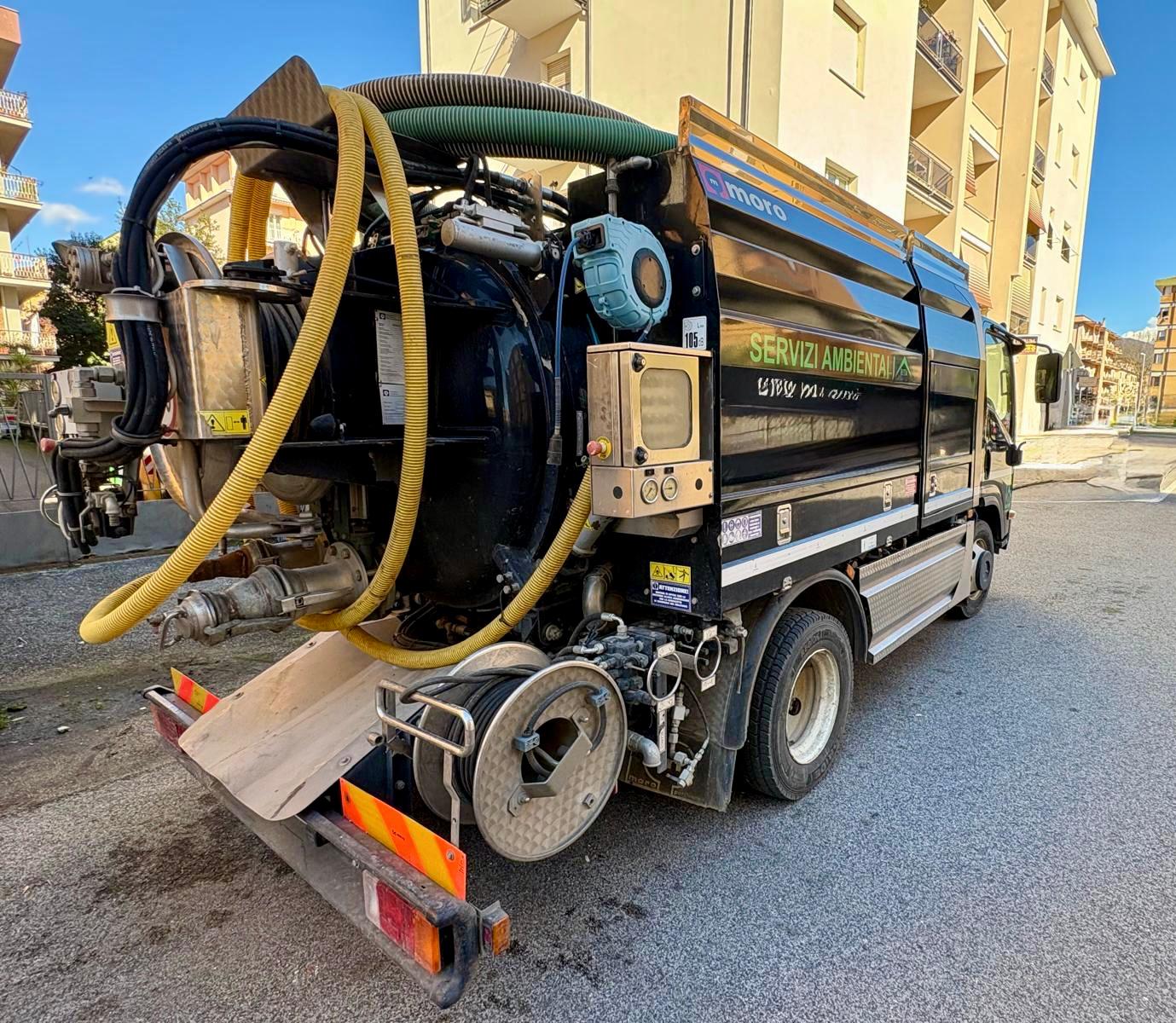 Minicombinata MORO su ISUZU 75 Q.li