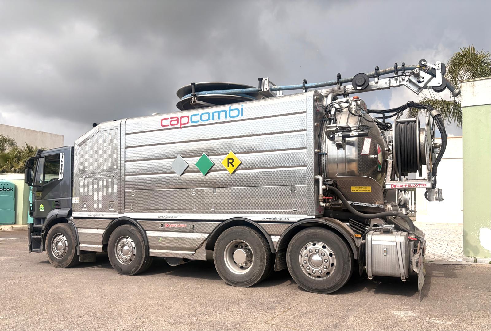 Spurgo combinata CAPPELLOTTO ADR su IVECO STRALIS
