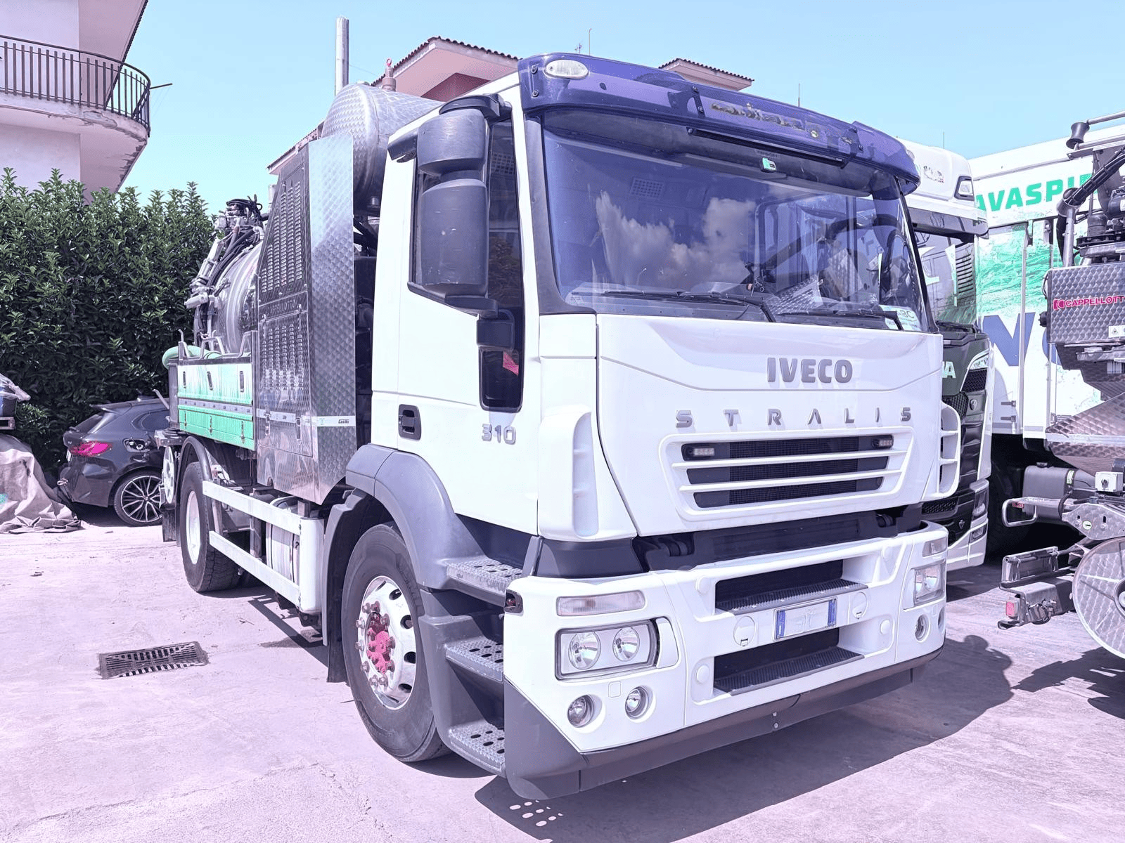 Spurgo combinata CAPPELLOTTO su iveco stralis 310