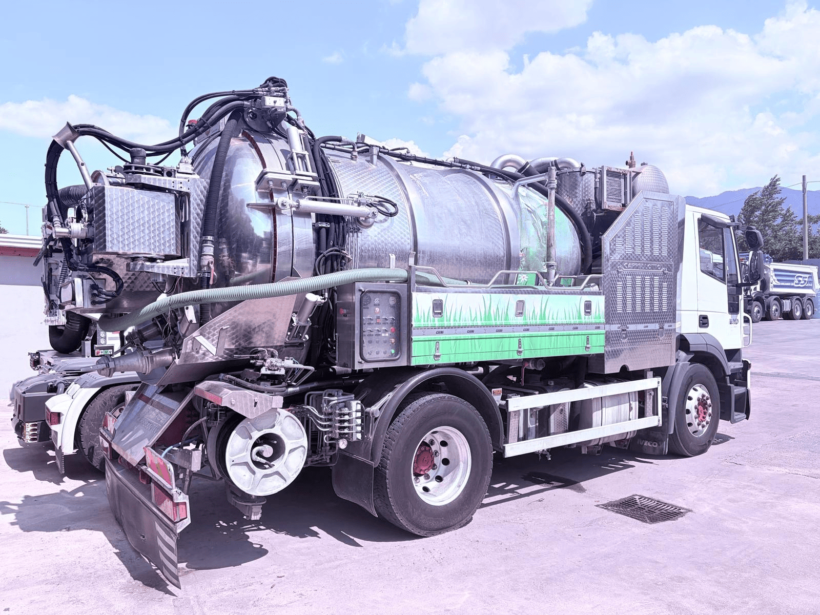 Spurgo combinata CAPPELLOTTO su iveco stralis 310