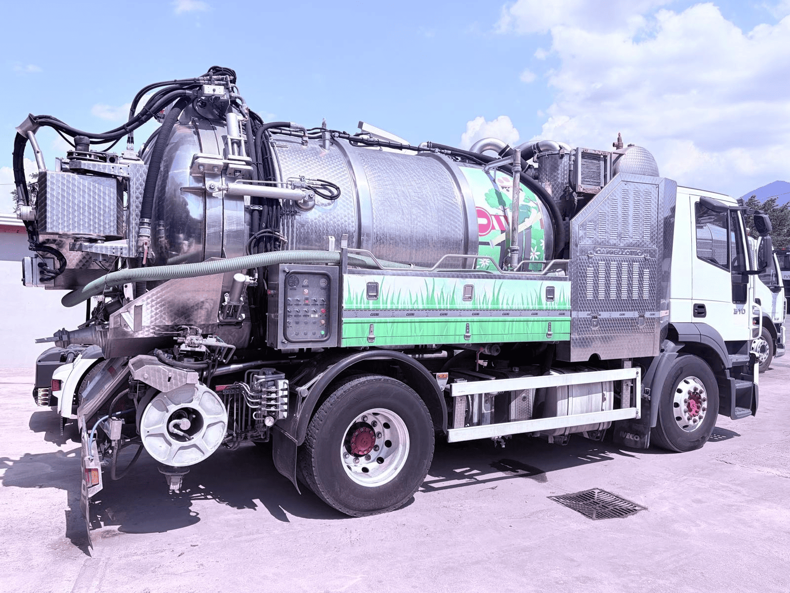 Spurgo combinata CAPPELLOTTO su iveco stralis 310