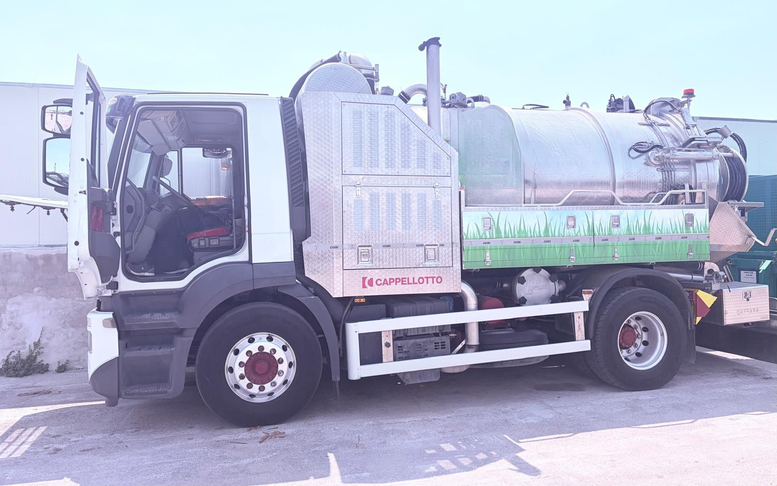 Spurgo combinata CAPPELLOTTO su iveco stralis 310